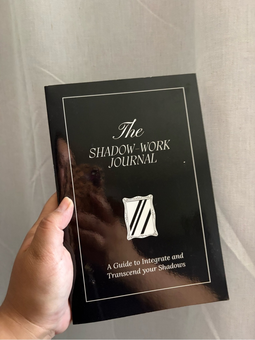 The Shadow-Work Journal - Black Reflection Hardcover